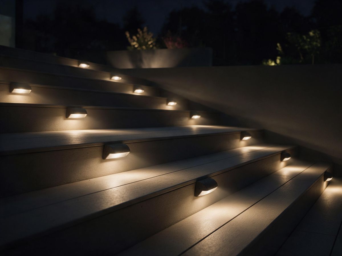 landscape lighting project in Estero, FL