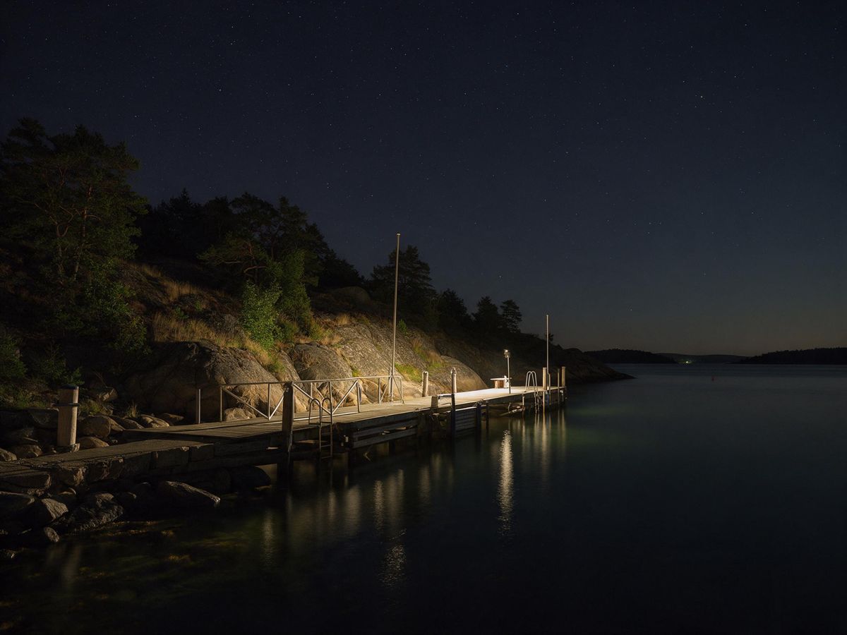 landscape lighting project in Golden Gate, FL
