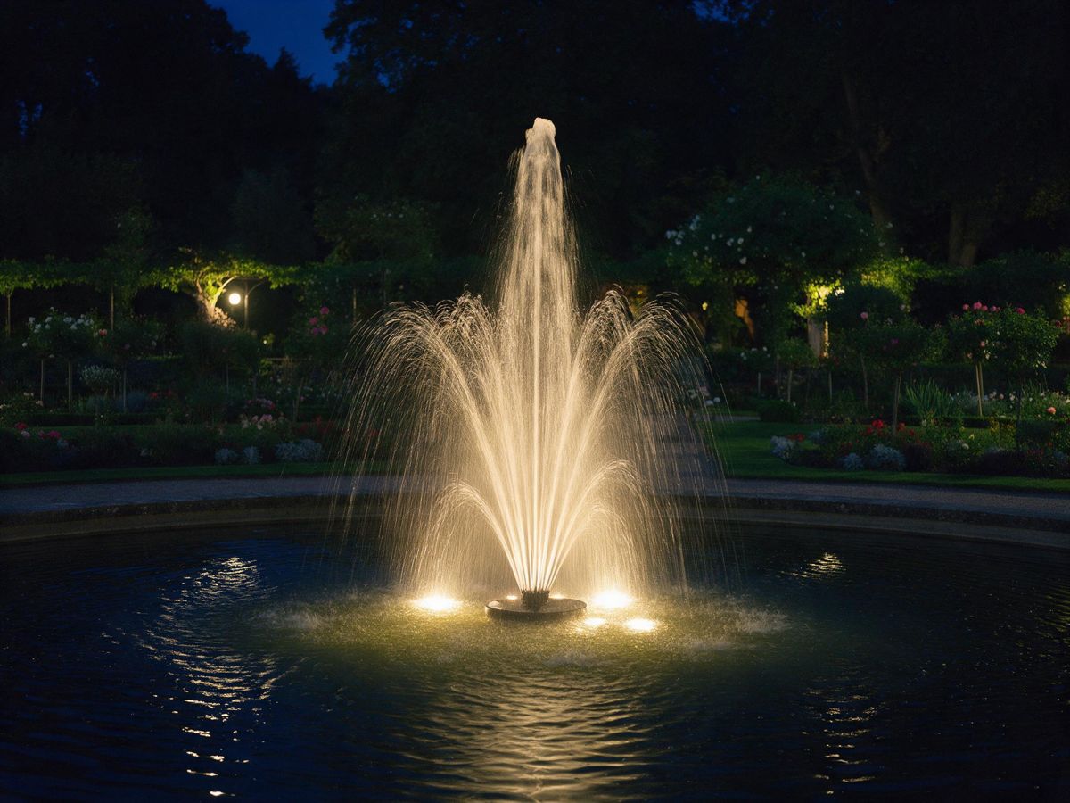 landscape lighting project in Olde Cypress, Naples